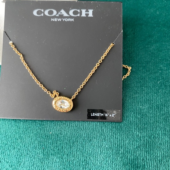 Coach - Gold Necklace - Picture 2 of 3